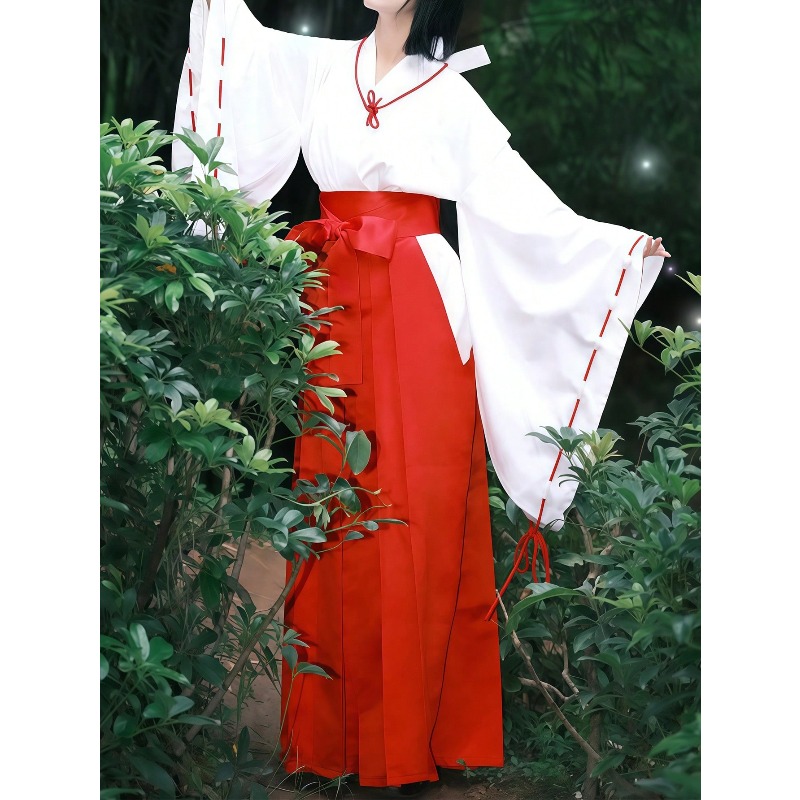 Anime Kikyo Inuyasha Cosplay K - Men'S Kimono Accessories incelemesi ve fiyatı